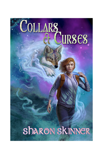 Book cover for Collars and Curses by Sharon Skinner